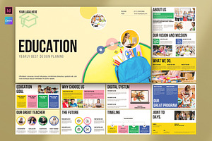 Education Presentation Template, a Presentation Template by E-Type