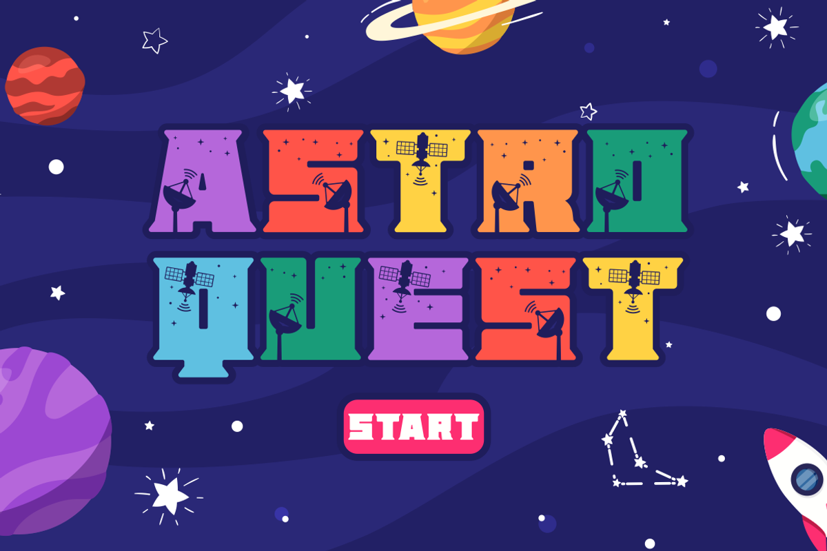 Astral Zenith - Star Space Font, a Font by PutraCetol Studio (Photo 3 of 11)