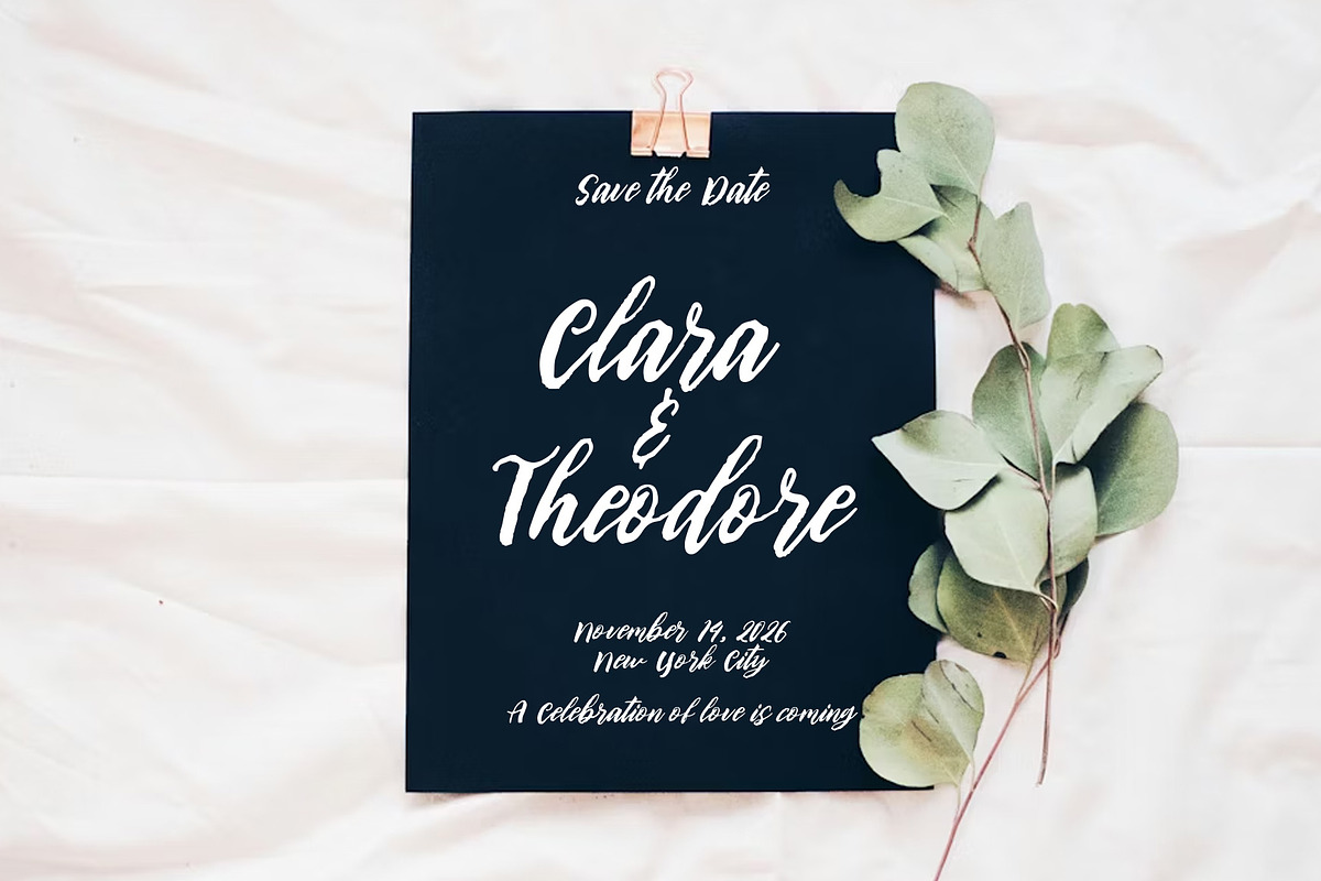 Wild Scribbble - Vintage Script Font, a Script Font by Yuby Creative (Photo 3 of 10)