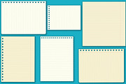 Notebook paper set, a Texture Graphic by Anastasia Koba (Thumbnail 8 of 8)