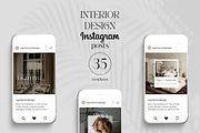 Interior Design Instagram Template, a Social Media Template by yesitisprintable (Thumbnail 6 of 6)