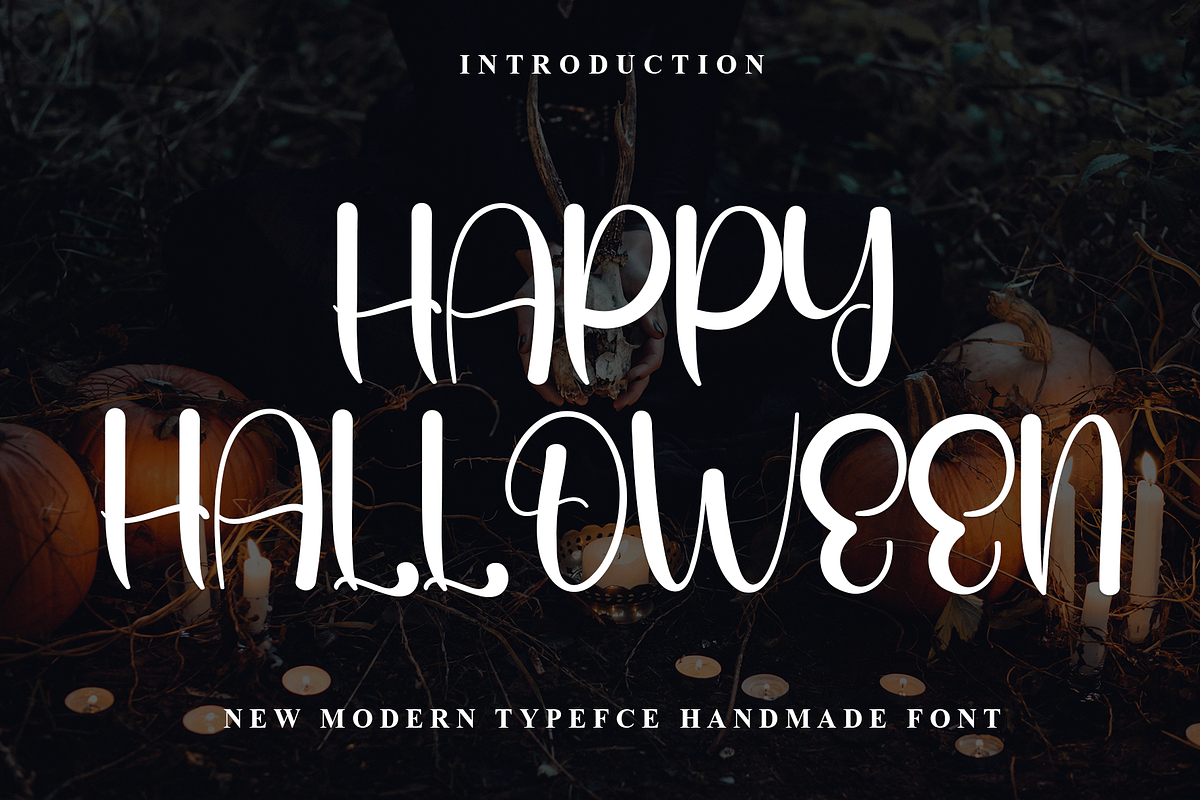 Happy Halloween, a Handwritten Font by FreshTypeINK (Photo 1 of 8)