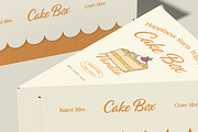 Cake Slice Box Mockup, a Packaging Mockup by graphicsauce (Thumbnail 2 of 4)