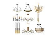 Various decorative chandeliers and, an Object Graphic by pikepicture (Thumbnail 1 of 3)