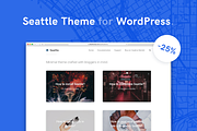 Seattle – WordPress Theme, a WordPress Template by Atlas Themes (Thumbnail 1 of 4)