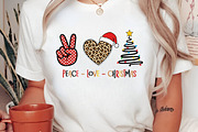 Peace Love Christmas Sublimation Des, an Illustration by Libby Wishes (Thumbnail 8 of 8)