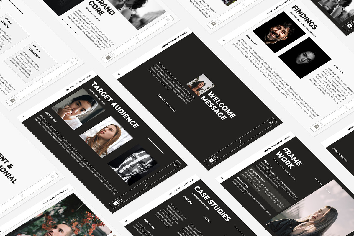 Brand Strategy PowerPoint Template, a Presentation Template by Gaize (Photo 8 of 9)