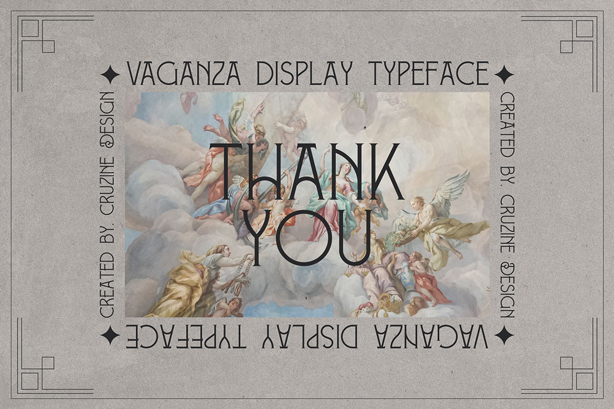 Vaganza - Vintage Serif Font, a Serif Font by JumboDesign (Photo 6 of 6)