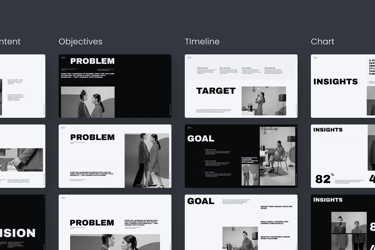 Unova - Creative Agency Pitch, a Presentation Template by SLAB! Design (Photo 7 of 9)