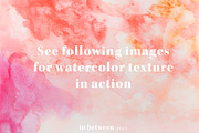 Coral Watercolor Texture Background, a Texture Graphic by in between details (Thumbnail 3 of 9)
