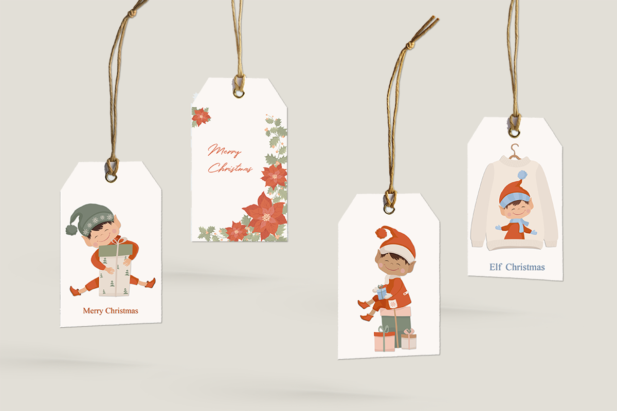 Christmas Elves Part 2 Illustrations, a Decorative Illustration by Irena Art (Photo 6 of 8)