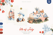 4th of July Collection, a Decorative Illustration by PeDe Designs (Thumbnail 5 of 20)