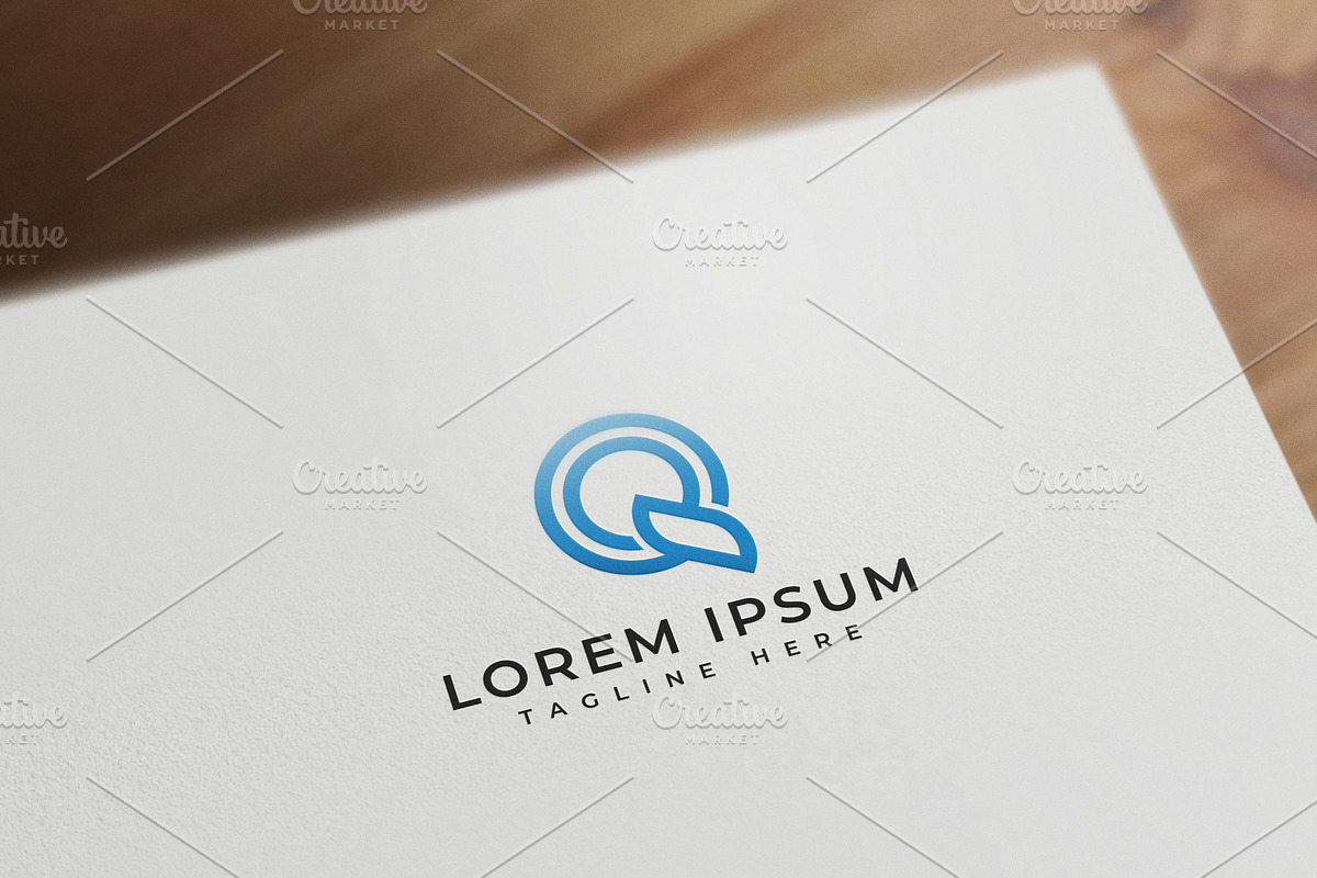 Q letter logo, a Branding & Logo Template by vectplus (Photo 2 of 2)
