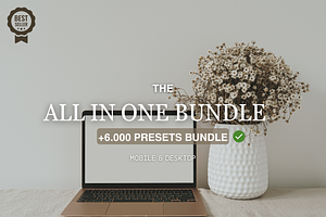 +6000 Lightroom Presets - Bundle.