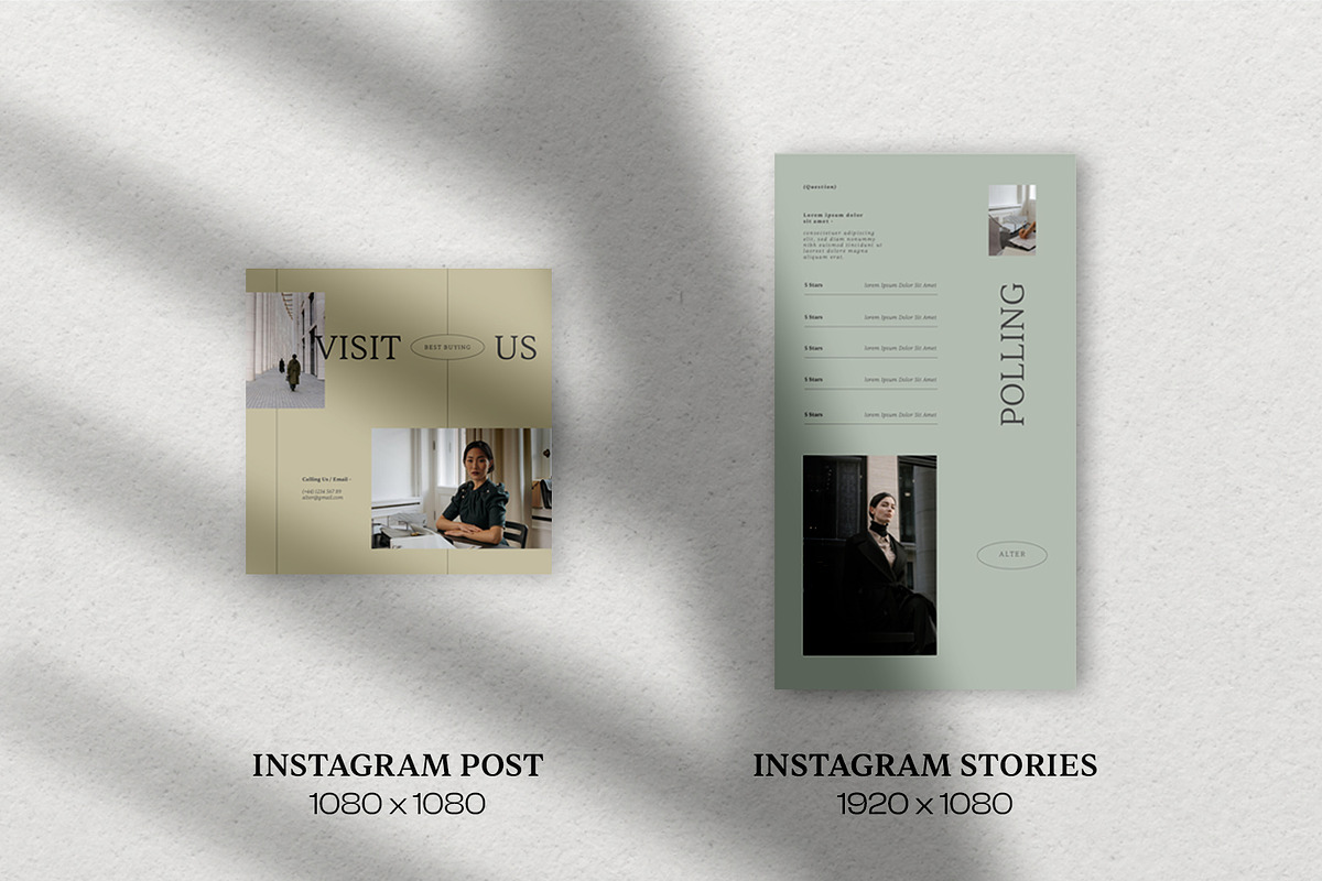 ALTËR - Stylish Social Media Kit, a Social Media Template by Creative Zeune (Photo 4 of 4)