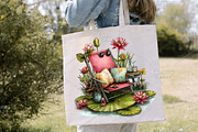 Whimsical Summer Clipart Bundle, an Illustration by Canvas Craft (Thumbnail 5 of 7)