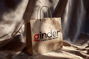 Paper Bag Mockup, a Packaging Mockup by GenesisCreativeCo (Thumbnail 3 of 3)