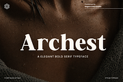 Archest - Elegant Bold Serif Font, a Serif Font by RagamKata (Thumbnail 1 of 10)