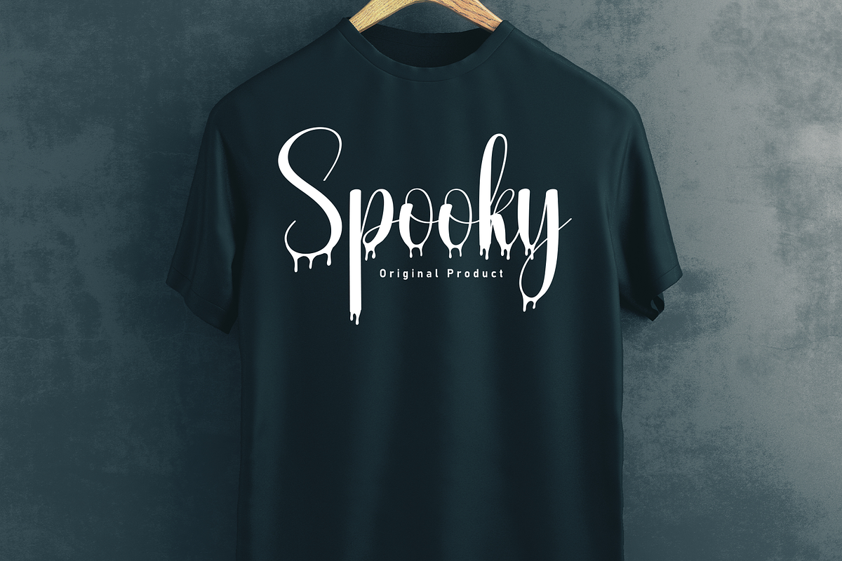 Big Ghost | Script Font, a Handwritten Font by Scratchones (Photo 7 of 8)
