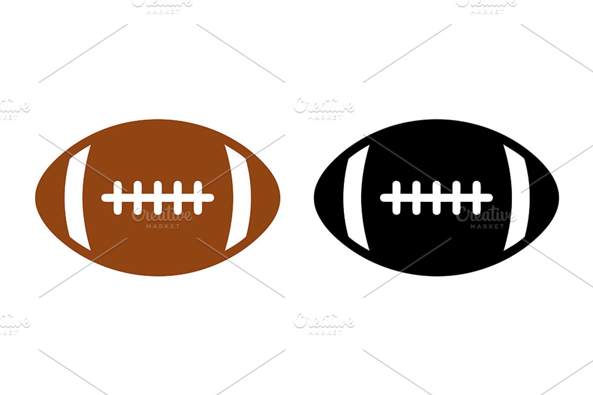 American Football Vector Icon Set, a Solid Icon by Artonix (Photo 2 of 2)