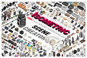 Isometric Scene Creator Mockup, a Books & Magazine Mockup by IsometricWorld (Thumbnail 1 of 47)