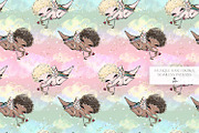 Valentine Doodles Seamless Patterns, a Pattern Graphic by KaramfilaS (Thumbnail 10 of 18)