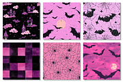 Halloween Seamless Digital Paper, a Texture Graphic by Dream Creation (Thumbnail 2 of 7)