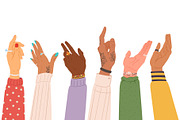 Hands gestures, a Person Illustration by GreenSky (Thumbnail 5 of 7)