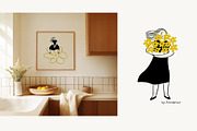Mother Earth vector shapes and lines, a Decorative Illustration by Annakniaz (Thumbnail 9 of 15)