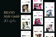 Style Guide for Website & Social, a Branding & Logo Template by Styled Web Shop (Thumbnail 1 of 6)