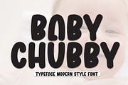 Baby Chubby | Script Font, a Script Font by Scratchones (Thumbnail 1 of 8)