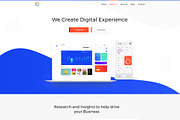 Digital Agency Landing Page, a Landing Page Template by Sujun Baidyaa (Thumbnail 4 of 4)