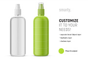 Transparent atomizer bottle mockup, a Pens & Pencil Mockup by Smarty Mockups (Thumbnail 2 of 5)