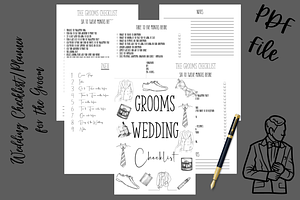 Grooms Planner/Checklist