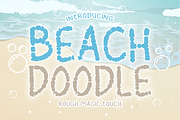 Beach Doodle - Textured Display Font, a Handwritten Font by KiddoGlyphs Studio (Thumbnail 1 of 5)