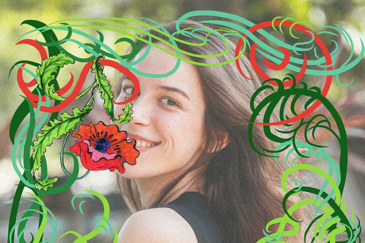 Art Nouveau elements, frames Png, a Decorative Illustration by Anada Arty (Photo 8 of 13)