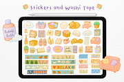 Relax Day Goodnotes Stickers, an Illustration by mimimeow (Thumbnail 2 of 3)