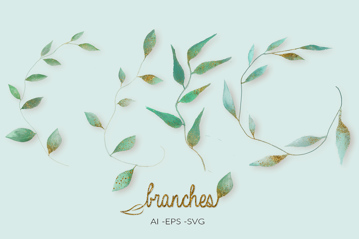 Branches & Splatter Kit, a Brush Add-On by PandoraDreams (Photo 23 of 38)