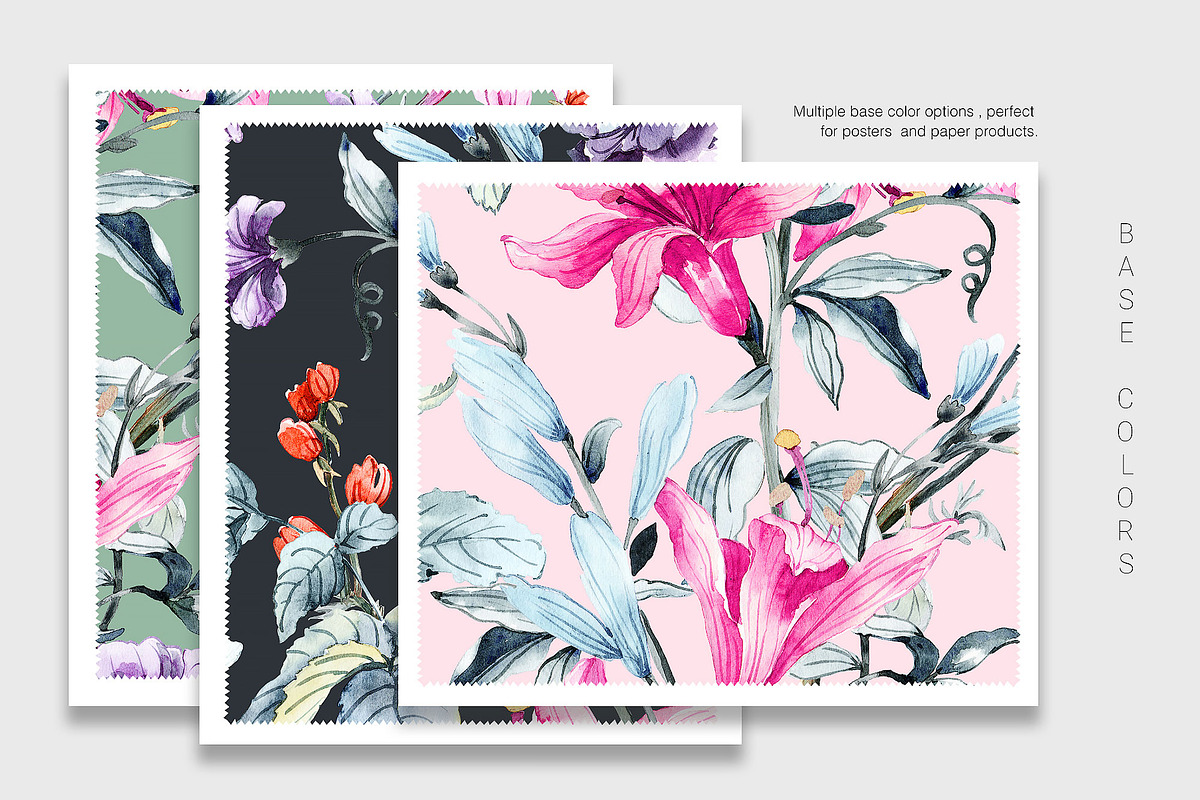 Springs Meadows Prints & Motifs, a Pattern Graphic by TSTUDIO (Photo 3 of 9)