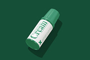 Cream Bottle Mockup, a Packaging Mockup by Unerispace (Thumbnail 4 of 4)