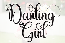 Darling Girl | Script Font