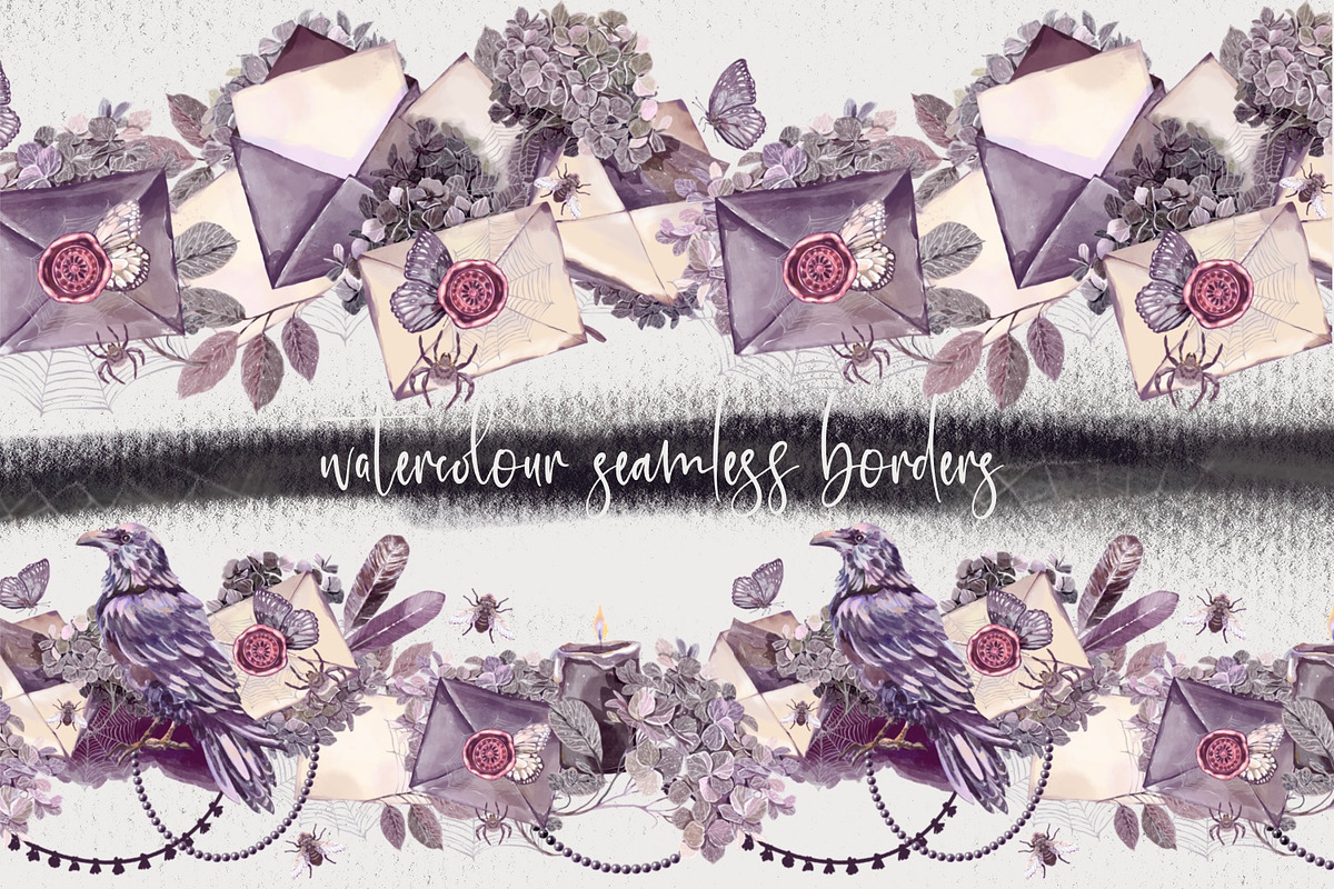 Boho Mystery Halloween collection, a Decorative Illustration by Shabbypie (Photo 12 of 14)