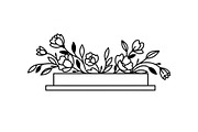 50 Botanical Garden Silhouette bundl, an Illustration by Designs_River (Thumbnail 47 of 51)