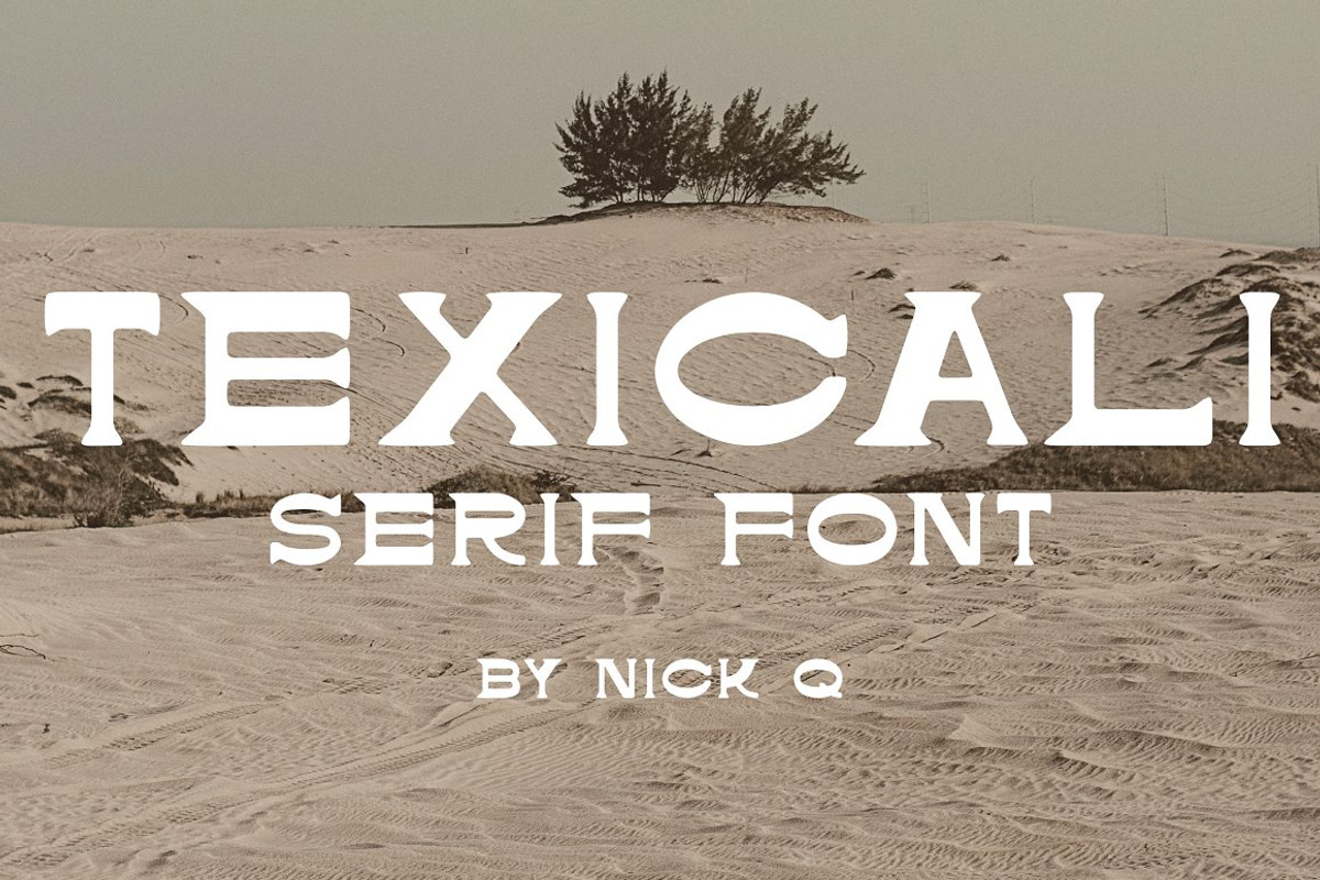 Texas Font Bundle, a Font by nickqtx (Photo 4 of 9)