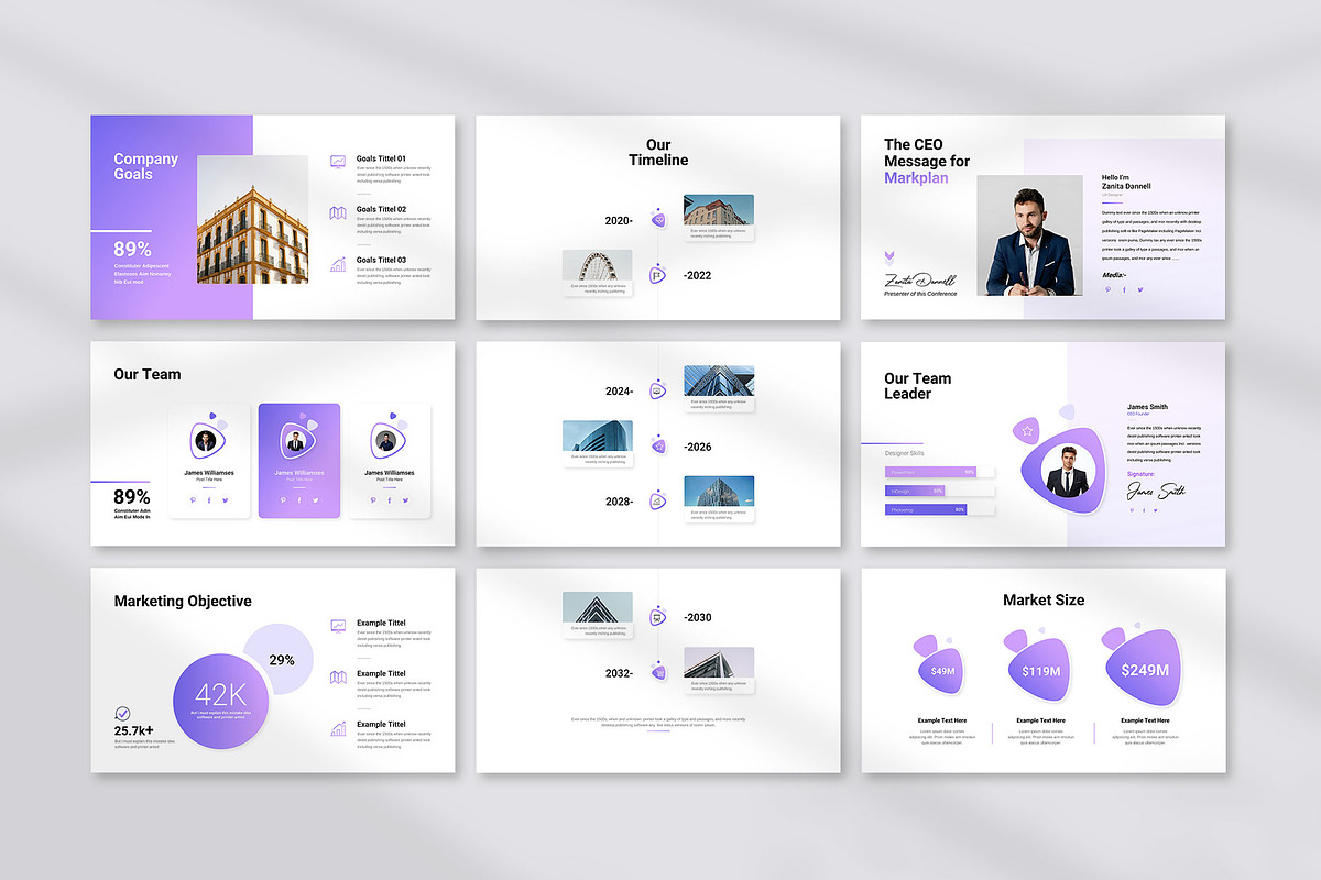Marketing Plan Presentation, a Presentation Template by KreateTribe (Photo 2 of 5)