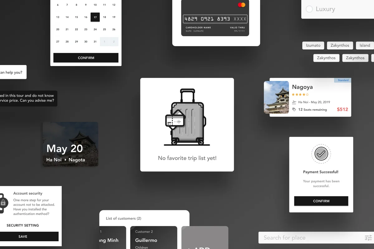 LiTour - Travel Booking App Design, an App Template by Capi Product (Photo 4 of 6)