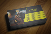Photography Business Card Template, a Business Card Template by Pentaclay (Thumbnail 5 of 5)