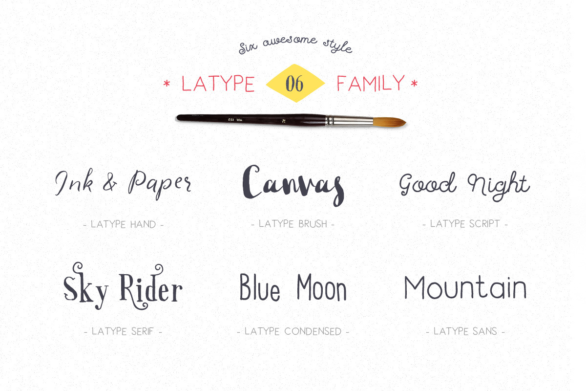 Latype Font Family - 70% off preview 3