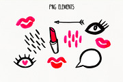 Doodle Hearts set, a Decorative Illustration by Ekaterina Goncharova (Thumbnail 4 of 10)