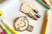 Movable Doll SVG for Laser Cutting, an Object Graphic by Bubert Art (Thumbnail 5 of 8)
